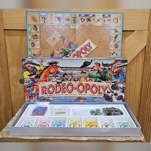 Rodeo-Opoly Monopoly Board Game | Complete